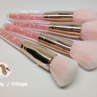 แปรงแต่งหน้า แปรงคริสตัล Crystal Brush Set