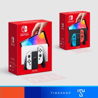 [Best Seller] Nintendo Switch OLED Maxsoft เครื่องเกม นินเทนโด สวิทซ์ รุ่นใหม่ ชุด ABC Tinzshop แถม กันรอย เคส กระเป๋า