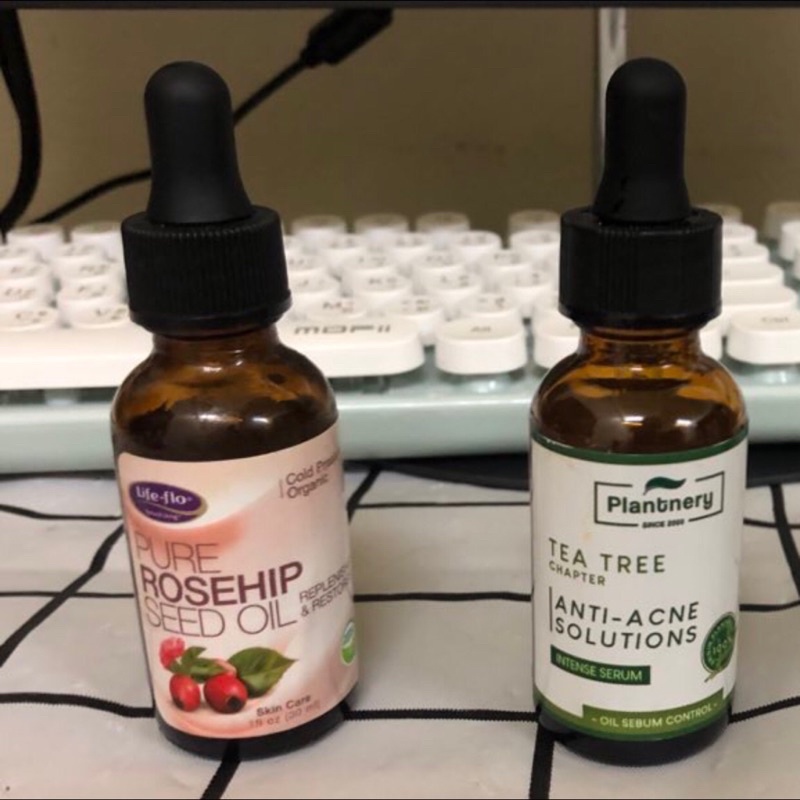 Rosehip Seed Oil & Plantnery Tea Tree Serum