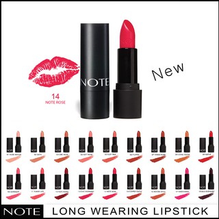 NOTE COSMETICS LONG WEARING LIPSTICK 14 NOTE ROSE