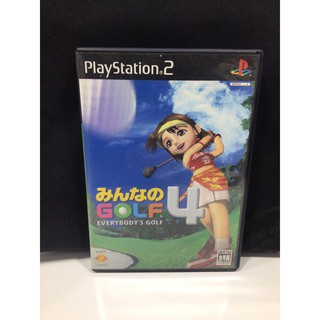 แผ่นแท้ [PS2] Minna no Golf 4 (Japan) (SCPS-15059 | 19301 | 19319) Hot Shots Golf Fore! Everybodys Golf