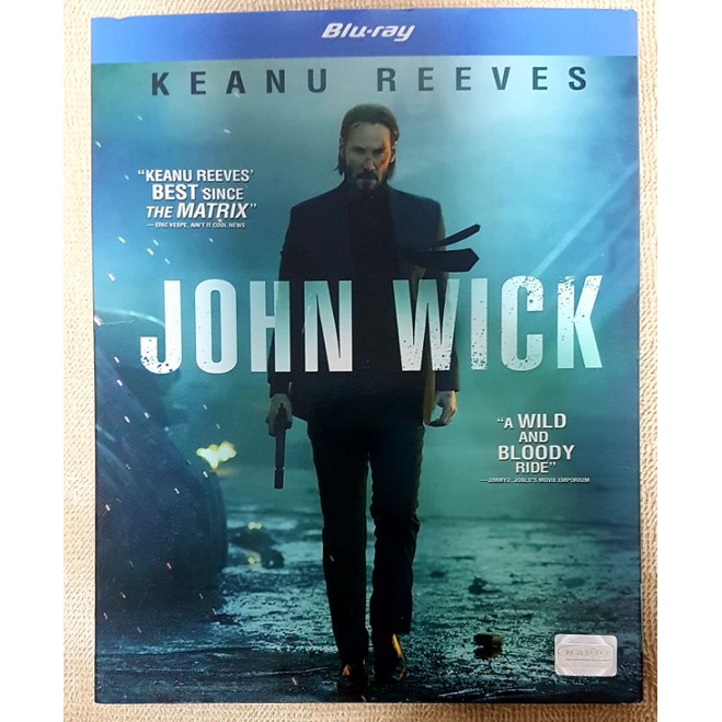 JOHN WICK  จอห์น วิค แรงกว่านรก (BLU-RAY) Slipcase กล่องสวม Audio English/ไทย Subtitle English/ไทย ม