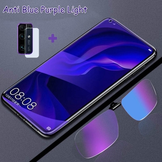 ฟิล์มกระจกนิรภัยกันรอยหน้าจอ กันแสงสีฟ้า สําหรับ Huawei Nova7 SE Nova 7 5G SE 5t 7i 4e 4 3e 3i 3 Y9s Y6s Y7P Y6P Y8P Y9 Prime 2019