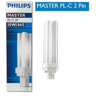 Philips หลอดตะเกียบ ฟิลิปส์ มาสเตอร์ PL-C 2P ขั้ว G24d-1 แสงขาว