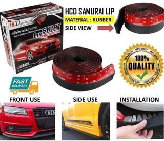 Hcd SAMURAI LIP (ยางนุ่ม) (ไม่ใช่พลาสติก ฝาซามูไร ปกติ) ดีไซน์ Wira Waja persona myvi persona gen2