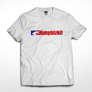 เสื้อยืด พิมพ์ลายโลโก้เพลงร็อค BAND LIMP BIZKIT METAL baju distro วง BAND VINTAGE NU METAL สําหรับผู้ชาย และผู้หญิง