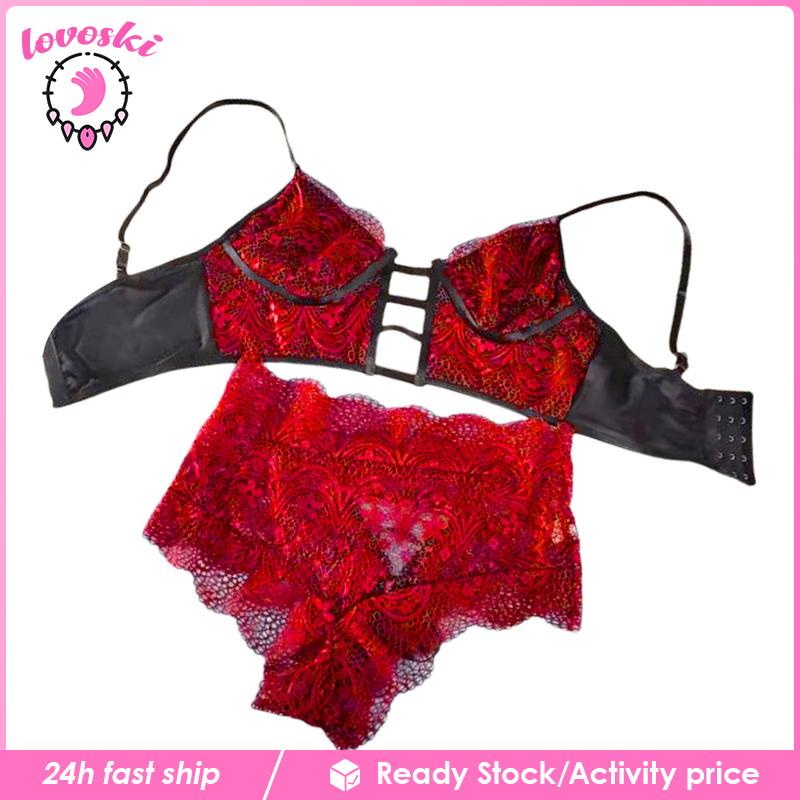 [🆕M1-LOV] Bra Set Panty Underwear Suit Lingerie Briefs for Girls Lady Female #9