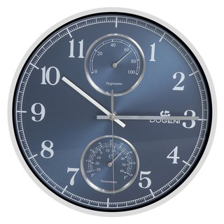 clock WALL CLOCK PLASTIC 12"SILVER DOGENI Home decoration Home &amp; Furniture นาฬิกา นาฬิกาแขวน DOGENI WFP001SL 12 นิ้ว สีเ