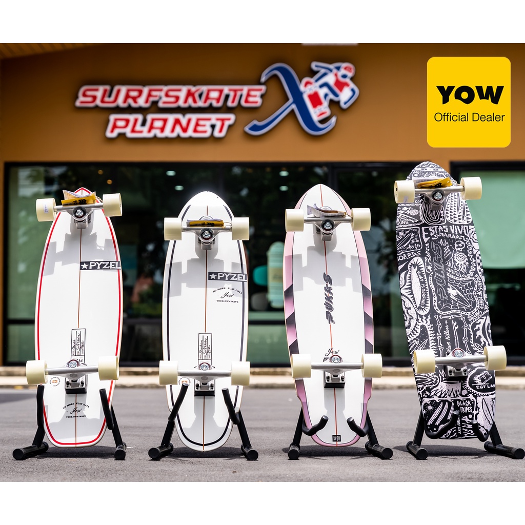 Yow Surfskate - Shaper series Pyzel - PUKAS - Surfskate Planet X