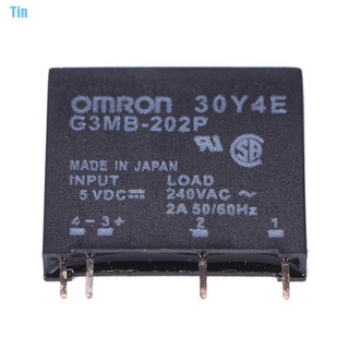 (Tinching) รีเลย์ควบคุมความร้อน G3mb-202p Pcb 2A 250V 3-5Vdc