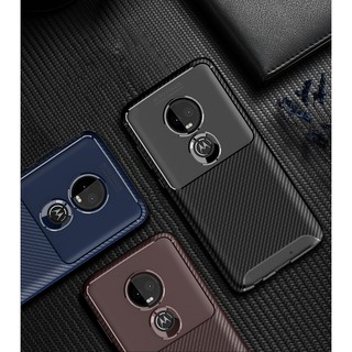 Motorola Moto G9 Plus G8 Play Go Cover เกราะป้องกันต่อต้านการโยนคาร์บอนไฟเบอร์เคสโทรศัพท์ TPU อ่อน Case