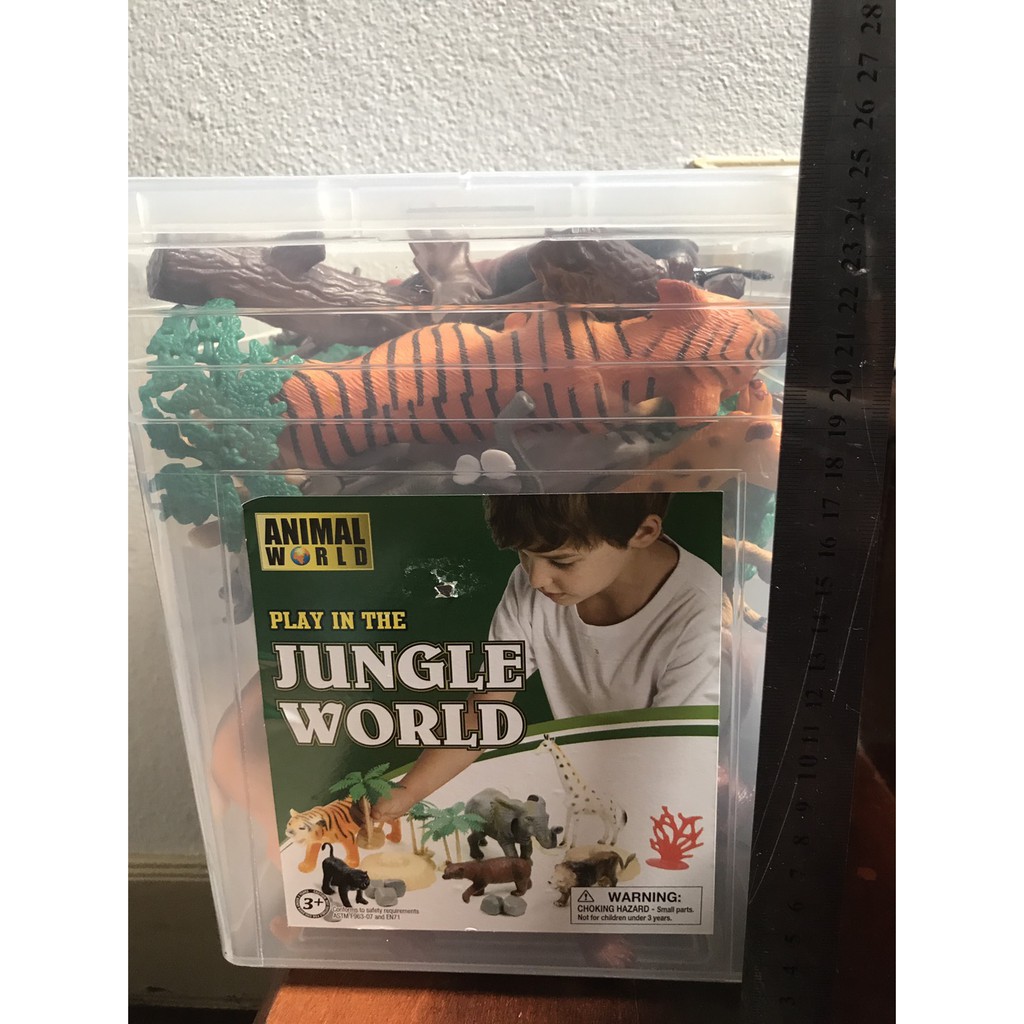 ใหม่ พร้อมส่ง โมเดลสัตว์ป่า Jungle World