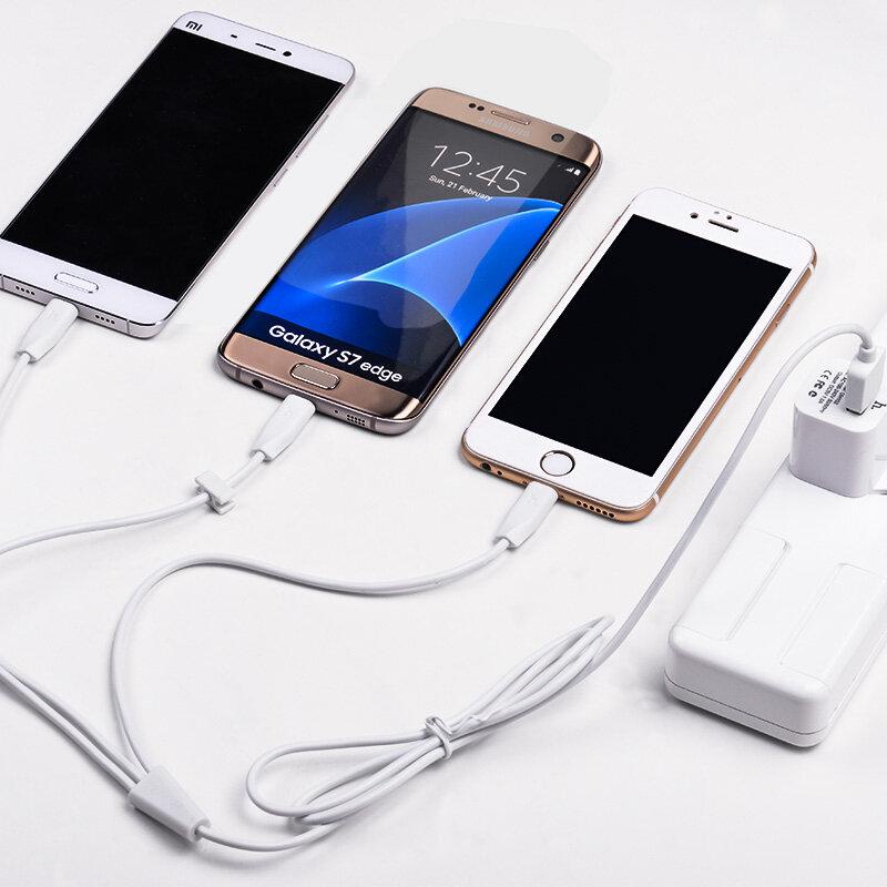 hoco. X1 Rapid Charging Cable (Apple+Micro+Type-C) ความยาว 1 เมตร