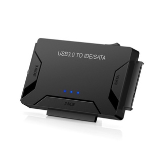 Adapter ฮาร์ดดิสก์ภายนอก USB3.0 ถึง SATA//IDE มาตรฐานอังกฤษ ส่งเร็ว ประกัน CPU2DAY