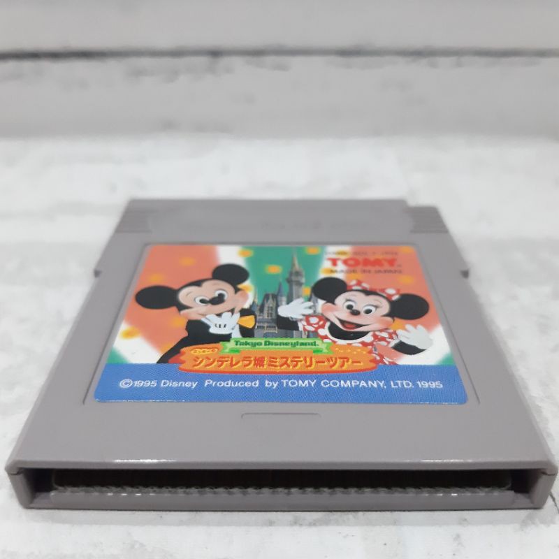 ตลับแท้ [GB] [0056] Tokyo Disneyland Mickey no Cinderella-jou Mystery Tour (Japan) (DMG-ADLJ) Gameboy Original เกมบอย