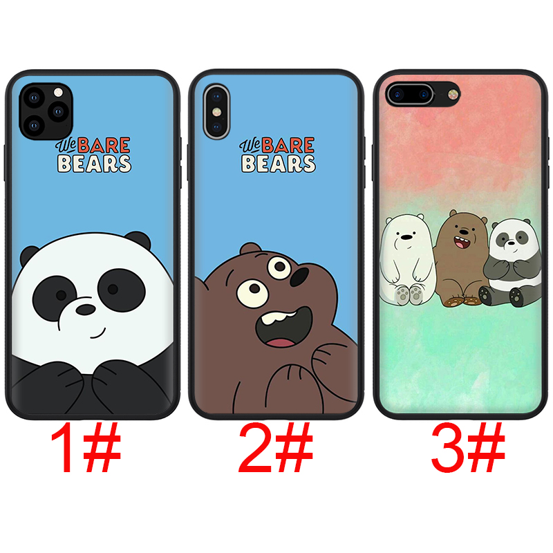 เคสโทรศัพท์มือถือลาย We Bare Bear สําหรับ Apple Iphone 12 11 Pro Max 12 ...
