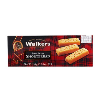 วอล์คเกอร์สชอร์ทเบรดบัตเตอร์ 150กรัม Walker Shortbread Butter 150 g.