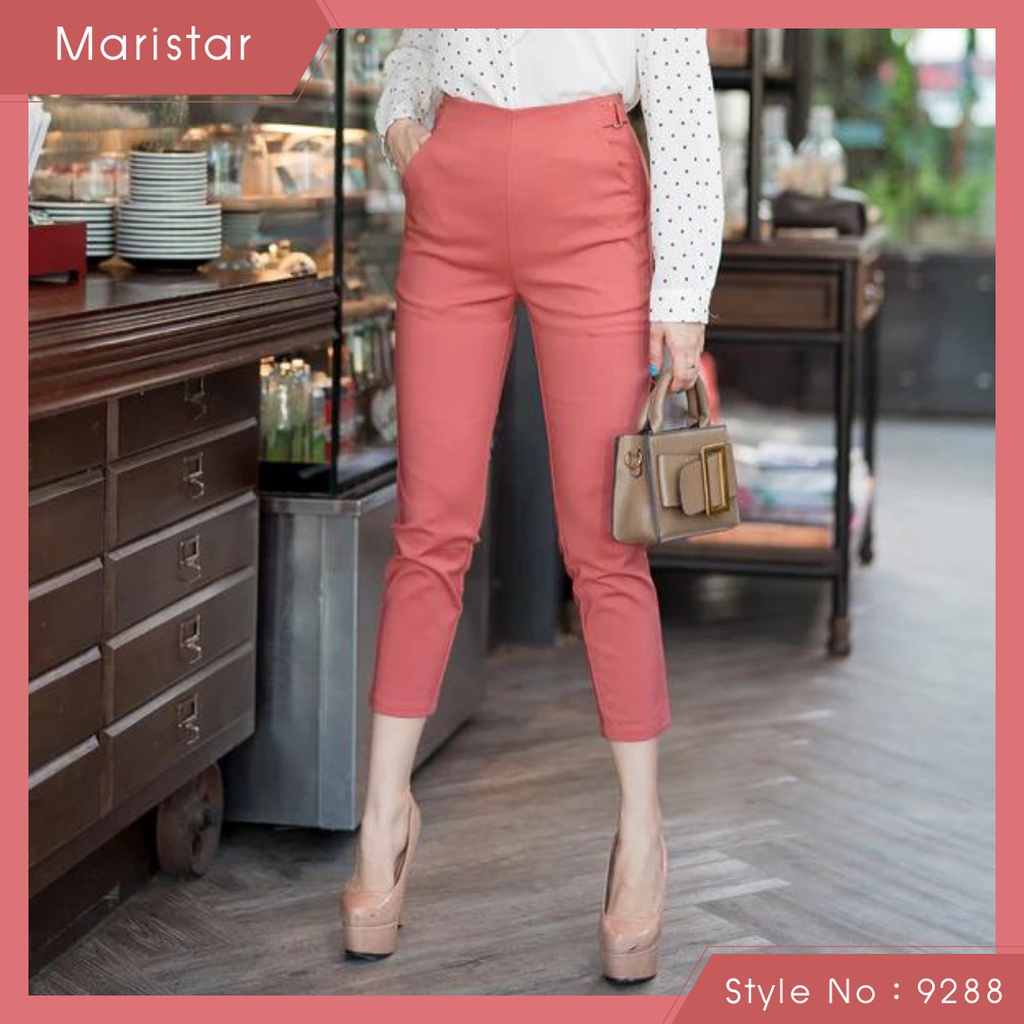 Maristar : No.9288 กางเกงขายาว 7ส่วน | Cropped Pants