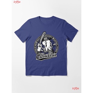 2022 Dead Cthulhu Waits Dreaming To Play ... Essential T-Shirt เสื้อยืด ดพิมพ์ลาย เสื้อยืดผ้าฝ้าย คอกลม cotton ความนิยม