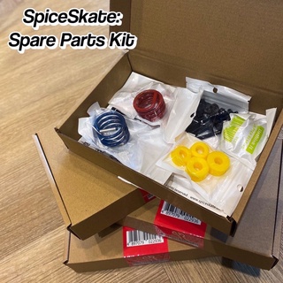 spice skate: spare parts kit สีแดงและน้ำเงิน