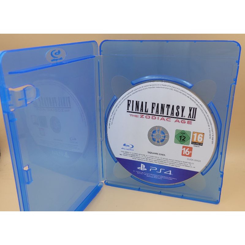 (มือสอง) มือ2 เกม ps4 : Final Fantasy XII The Zodiac Age แผ่นสวย ไม่มีปก #Ps4 #game #playstation4