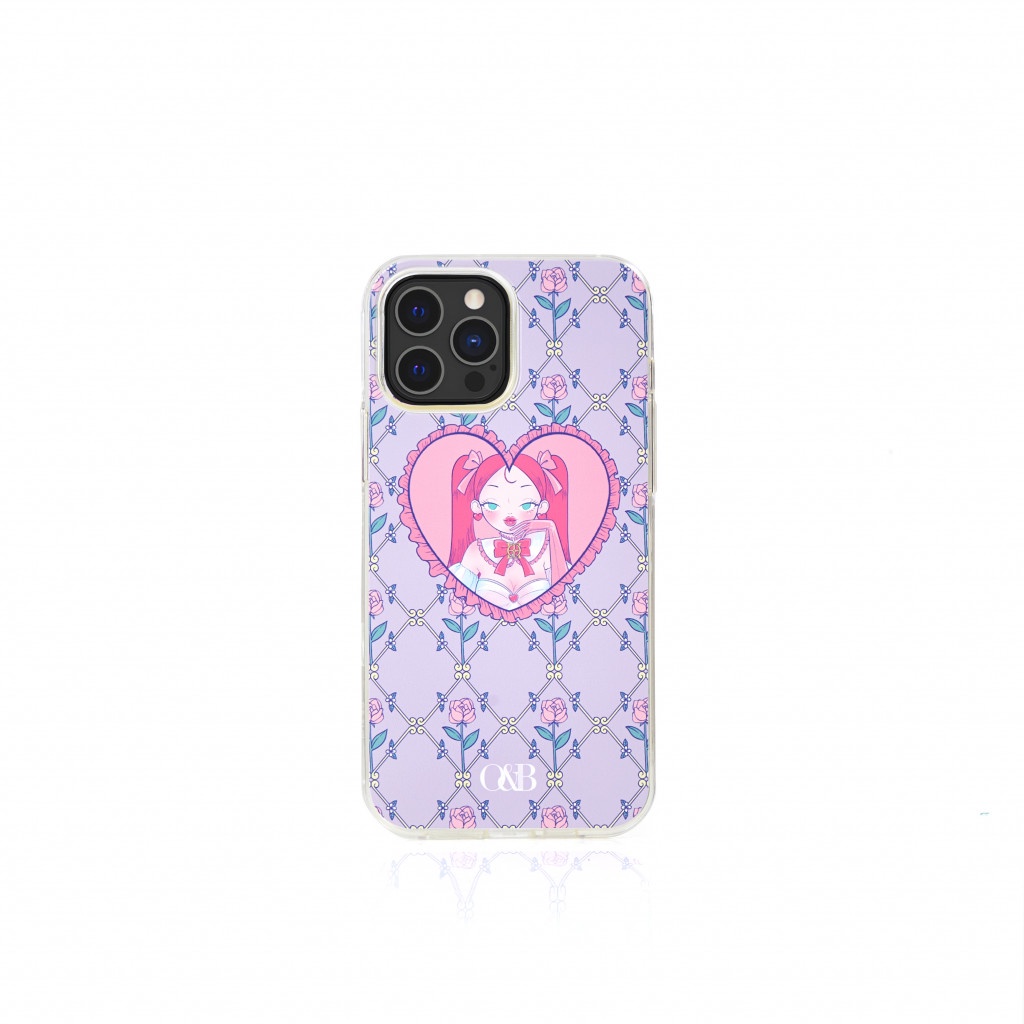 O&amp;B เคสมือถือ IPHONE 13 PROMAX ADORE JELLY PHONE CASE IN VIOLET VALENTINE-40009048T13534P000FPPXX