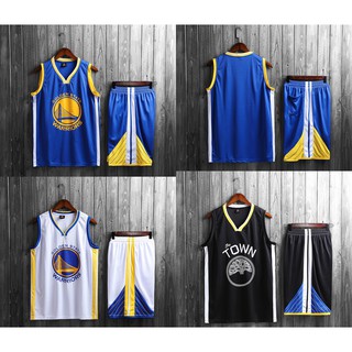 เสื้อกีฬาบาสเก็ตบอล ลายทีม Golden State Warriors สําหรับผู้ใหญ่