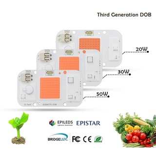 โคมไฟ Led 110V 220V 50W กันน้ํา สําหรับติดตู้ปลา 10 ชิ้น