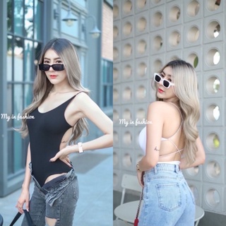 🫦🔥ขาย👚Dee  shop🔥🔥🫦(A38)บอดี้สูทสปาเกตตี้หลัง จี้ได้ใจ ใสๆ จึ้งมากกกกกกก ลงตัวววววว สุดๆๆๆๆๆๆ เปรี้ยวววววว ซ่าา เท่มากกก