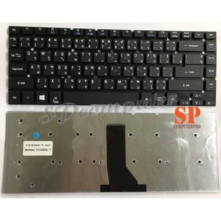 KEYBOARD ACER คีย์บอร์ด ACER Aspire ES1-431 4755 4755G E1-470 E1-472 3830T 4830T V3-431 V3-471 V3-471G ไทย-อังกฤษ