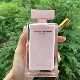 น้ำหอมแท้ Narciso rodriguez for her EDP แท้💯%❤️—&gt;&gt;กดแบ่งขาย&lt;&lt;