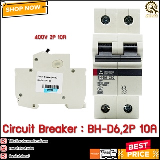 Circuit Breaker (MCB) BH-D6,2P 10A