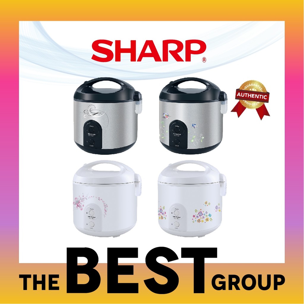 SHARP หม้อหุงข้าวอุ่นทิพย์ 1.8 ลิตร รุ่น KS-R19ST (ของแท้รับประกันศูนย์ชาร์ปนาน 3 ปี)