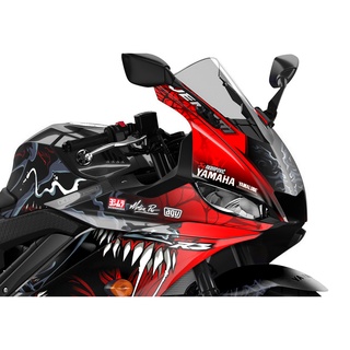 สติ๊กเกอร์แต่งลายรถ YAMAHA R3 V.2 2021 ลาย Venom