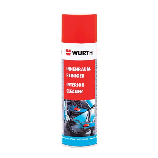 BAAN WUERTH สเปร์ยทำความสะอาดภายในรถ Wuerth - Int Cleaner 650 มล. สีแดง - ขาว