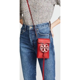 กระเป๋า Tory Burch Miller Metal Phone Crossbody Bag แท้💯 ส่งฟรี