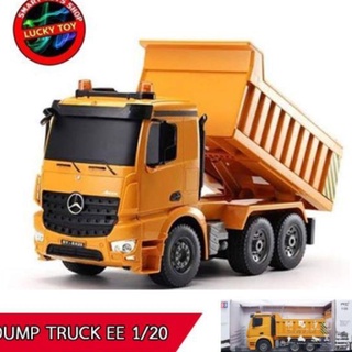 Dump Truck Double E 
รถดั้มบังคับวิทยุ 6 CH สเกล 1:20