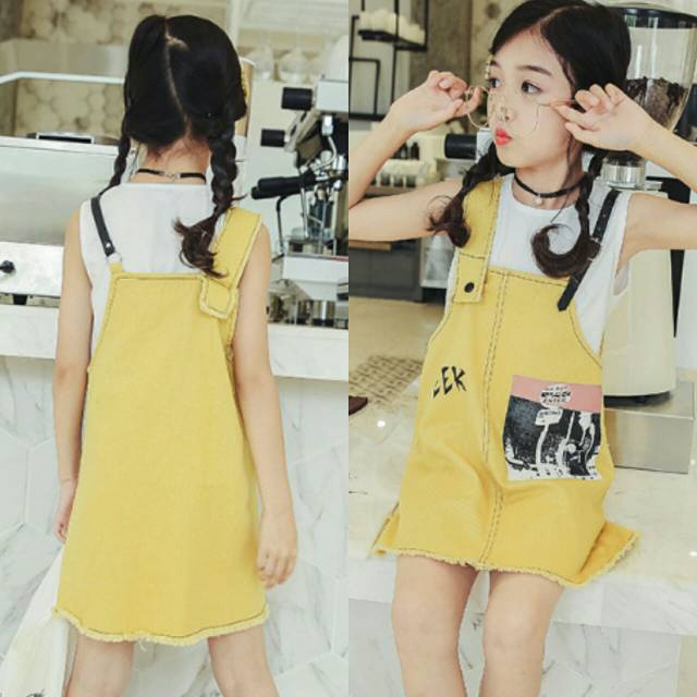 Adulty Jumpskirt Geek ชุดเด็ก Sz.4-9th ชุดกระโปรงกระโดดเด็ก W