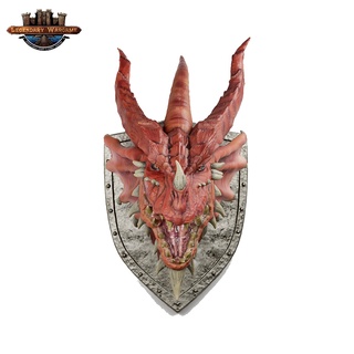 [พร้อมส่ง]WIZKIDS: Dungeons &amp; Dragons: Red Dragon Trophy Plaque ของสะสม