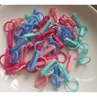 (#204) (ราคาต่อชิ้น)ตะขอพลาสติก เกี่ยวสายคล้องแมส ราคา/ชิ้น