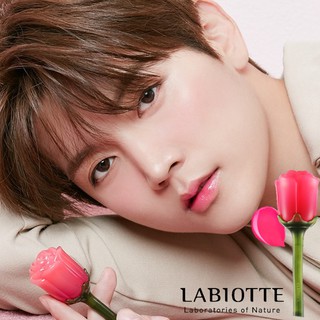 LABIOTTE Flomance Lip Color Shine Pink Dahlia PK01 ลิปกุหลาบเพื่อริมฝีปากฉ่ำน้ำจากเกาหลีของแท้