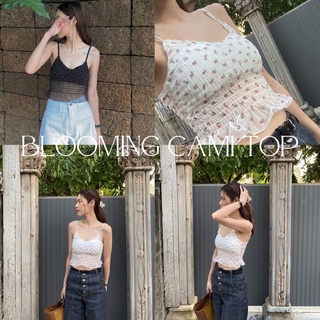 PACHY | BLOOMING CAMI TOP เสื้อสายเดี่ยวสม็อคซีทรู ลายดอกไม้น่ารัก