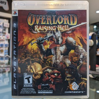 (ภาษาอังกฤษ) มือ2 PS3 Overlord Raising Hell แผ่นPS3 เกมPS3 มือสอง (เล่น2คนได้ Over Lord Rising Hell)