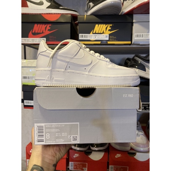 white low top air force 1