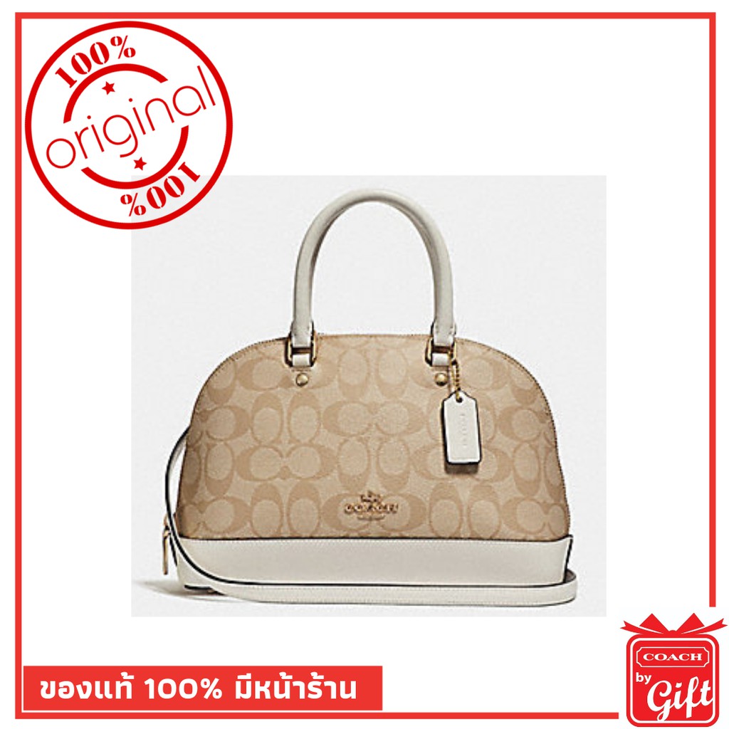 กระเป๋า Coach แท้ รุ่นF27583 LIGHT KHAKI CHALK' กระเป๋า Coach พร้อมส่ง การันตีของแท้ โดย Coach By Gi