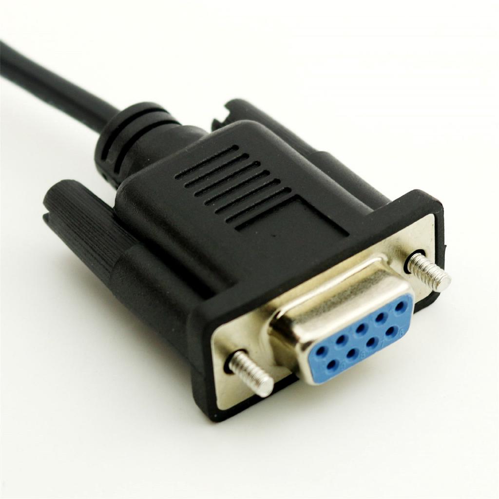 ชุดสายแปลง RS232 DB9 Female ถึง USB 2.0 A Female F-F Serial Cable 25 ซม.