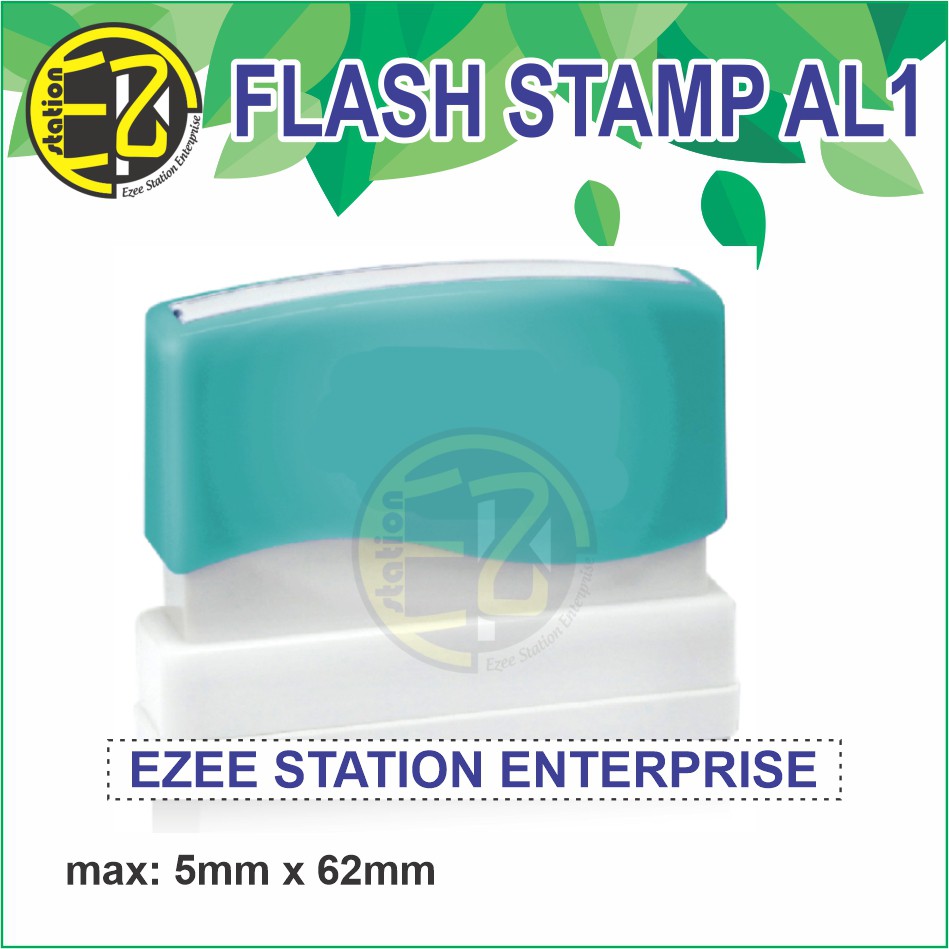 [Ezee Station] Pre Inked Flash Stamp AL1 (F967)~
