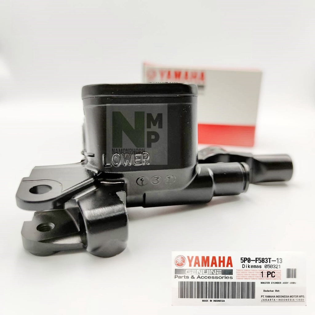 แม่ปั้มเบรคบน SPARK 115I  โฉมปี 2013-2015 JUPITER-RC TTX NOUVO 135 ELEGANCE ปั้มดิสเบรคหน้าตัวบน สีดำ แท้ YAMAHA  UK