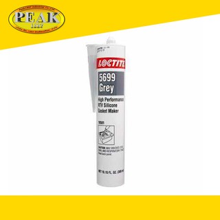 Loctite #5699 Silicone Sealant Gray กาวซิลิโคนสีเทา ปะเก็นเหลว 300ml.