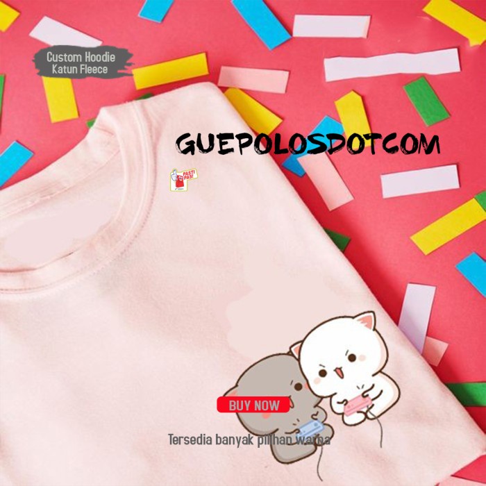 MERAH PEACH GOMA TEE PNG02 โลโก้ขนาดเล็ก _ เสื้อยืดน่ารัก _ TSHIRT _ TUMBLR _ - 2/4/6/8/10th INFO, ส